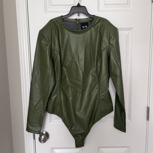 ADIDAS X IVY PARK Crew Neck Long Sleeve Bodysuit w/ Tags